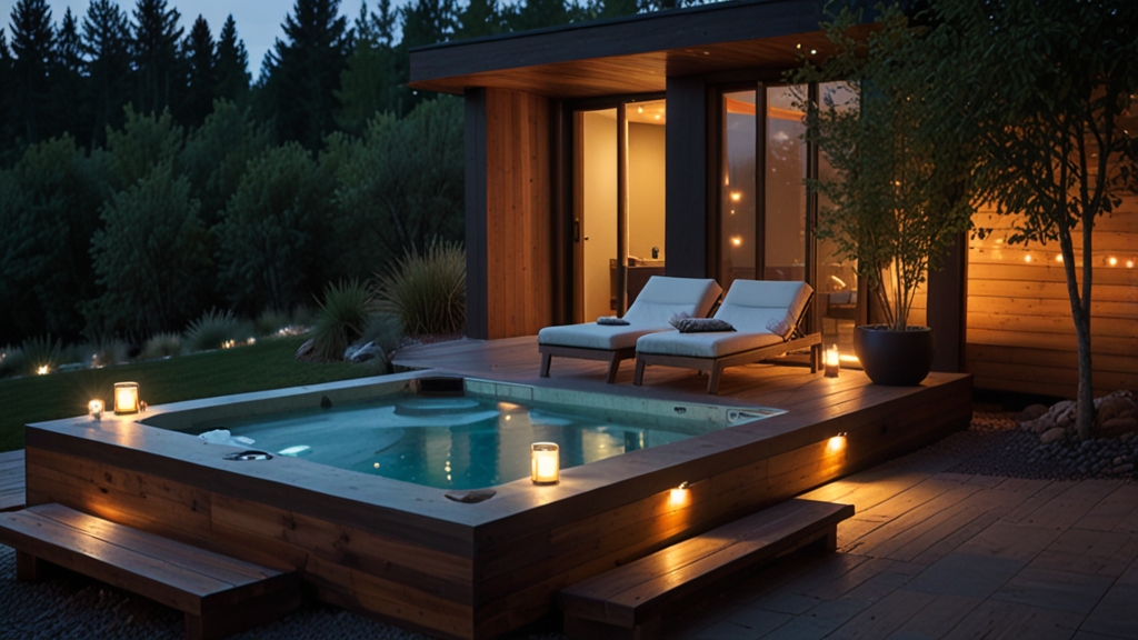 Seating Styles in Cozy Hot Tubs