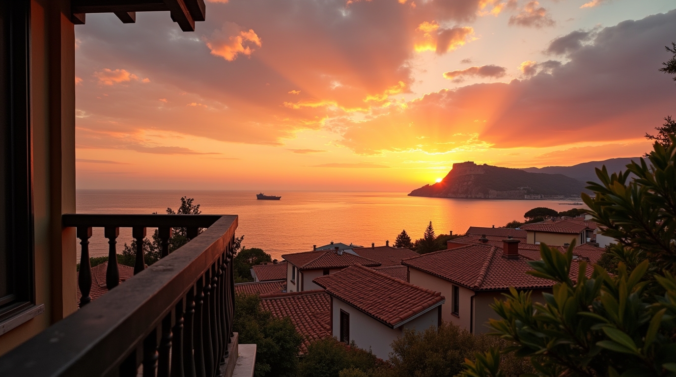 Ischia dimorra sun
